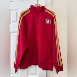 Red and Gold Men's Sweatshirt